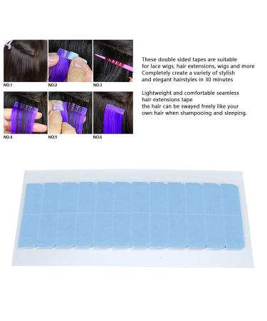 Buy 5 Sheets Hair Extension Tape Tabs - Double Sided Waterproof & Antislip Replacement Tapes for Professional Hair Styling - Buy Online on GoSupps.com