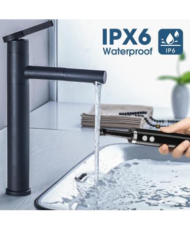 Hangsun Rechargeable Tooth Polisher - Dental Teeth Whitening Kit 5 Brush Heads 5 Speed Modes IPX6 Waterproof - Buy Online on GoSupps.com