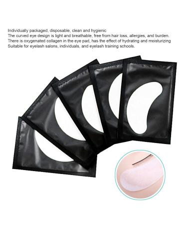 Brrnoo Eyelash Extension Pads - 100 pcs Lint-Free Gel Eye Pads for Lash Extensions | Durable Comfortable & Essential for Professionals - Buy Online on GoSupps.com