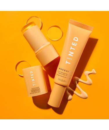 Live Tinted Hueguard: 3-in-1 Mineral Sunscreen Moisturizer & Primer for Face and Body SPF 30 & Hueguard Invisible Sunscreen Stick SPF 50 - Buy Online on GoSupps.com