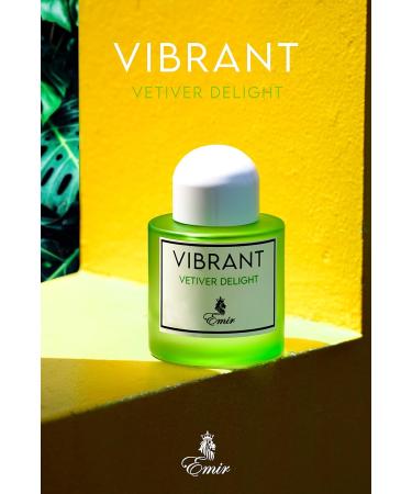 Paris Corner Emir Vibrant EDP Perfume New Fragrance UNISEX Perfumes (VETIVER DELIGHT) - Buy Online on GoSupps.com