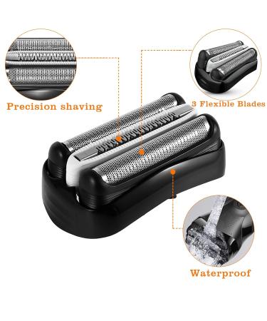 Braun Series 3 Replacement Head - Shaver Foil & Cutter (32B) for Men | Braun Shavers International Shipping - Buy Online on GoSupps.com