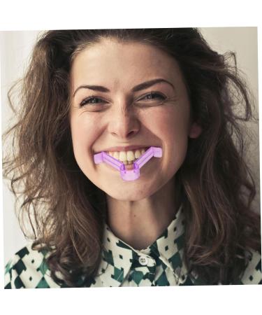 HAPINARY Lip Muscle Trainer Face Exerciser Muscle Exerciser Lip Trainer Oral Exerciser Face Exerciser Lips Lift Smile Corrector Lift Tightener Lips Trainer Lips 9.30X7.70X1.50CM Purple - Buy Online on GoSupps.com