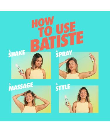 Batiste Bare Fragrance Dry Shampoo 4.23 OZ - Packaging May Vary - Buy Online on GoSupps.com