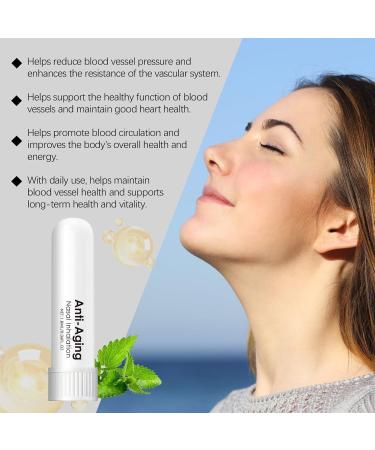 Inhalateur nasal Vitalit Anti- ge | Soin quotidien doux favorise la circulation sanguine et l' nergie | Formule nomade 1 8 ml - Buy Online on GoSupps.com