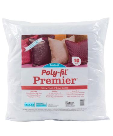 Fairfield Poly-Fil Premier Mini Accent Pillow Insert  1 Count (Pack of 1)  White