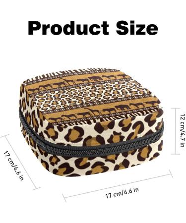 Shop Stylish Storage Bags for Women's Bandages | African Animal Skin Patterns | Menstrual Cup & Period Essentials - Buy Online on GoSupps.com