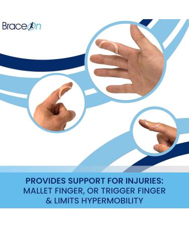 Buy Brace On EZ Finger Splint Kit - 44 Piece Adjustable Hand Injury Support | International Shipping Available - Buy Online on GoSupps.com