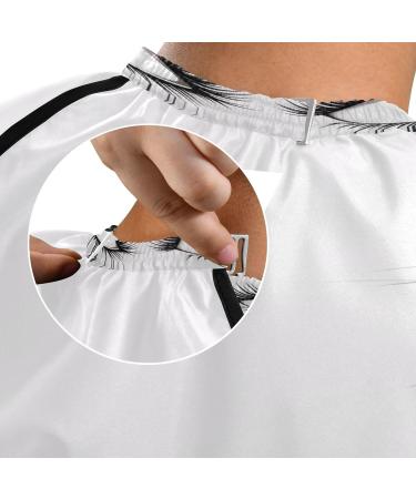 Kigai Cute Eyes Barber Cape - Waterproof Hair Cutting Cape for Men & Women | Professional Hairdressing with Adjustable Snap Closure - Buy Online on GoSupps.com