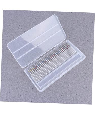 Housoutil 1 Box Nail Grinding Head Polisher Cylinder Drills Abacus Decor Manicure Head Drill Bits Lemon Cocktail Straws Diamond Drill Bit Care Tool - Buy Online on GoSupps.com