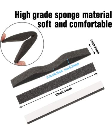 Microfiber Memory Foam Nose Bridge Pads - Anti-Fog & Self-Adhesive Seal (12 Pack) - Buy Online on GoSupps.com