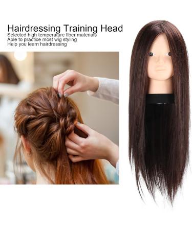 Buy Cersalt Lifelike Make-Up Show Window Doll - Dark Brown Hairdressing Training Head for Cutting Weaving and Dyeing - International Shipping Available - Buy Online on GoSupps.com