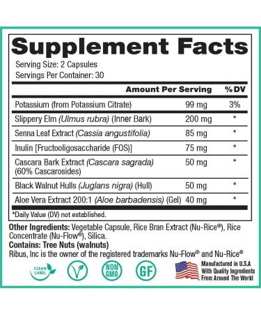 Peak Pure & Natural Colon Support Supplement - Colon Cleanser for Digestive Health - 60 Capsules - Buy Online on GoSupps.com