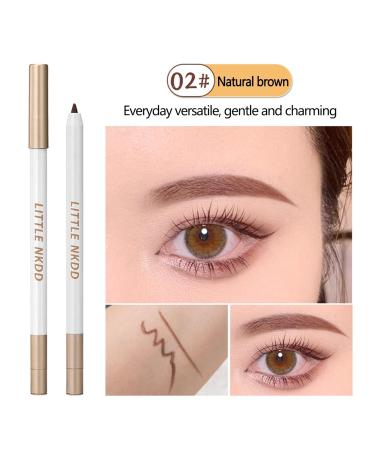 Heykomi Non-Smudging Waterproof Eyeliner Pencil - Long Lasting & Sweat Proof (Brown-2PCS) - Buy Online on GoSupps.com