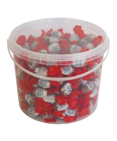 Delicious Party Bucket with Ferrero Kinder Chocolate Bons - 1.1 kg | Individually Packed Treats for Celebrations - Buy Online on GoSupps.com