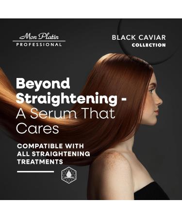 Mon Platin Professional Total Repair Hair Serum - Black Caviar Enriched Nourishes & Protects Straightened Hair 100ml - Shop Internationally - Buy Online on GoSupps.com