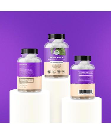 Kava Kava Extract Tablets High Potency 70% Kavalactones Extract, 140mg of Fresh Piper Methysticum per Serving, Kavalactones Root Extract Boosts Mood, Promotes Relaxation, Relieves Tension 30 Tablets - Buy Online on GoSupps.com