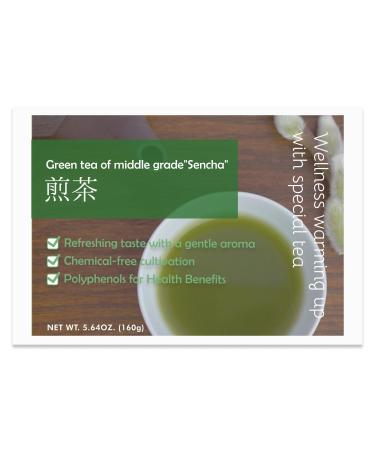 LEONIS Green tea "Sencha" 80g x 2 pieces