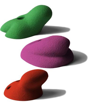 ALPIDEX 8 XL Climbing Holds Set - Mixed Colour Handle Grips with Deep to Medium-Deep Undercuts for Superior Performance - International Shipping Available - Buy Online on GoSupps.com