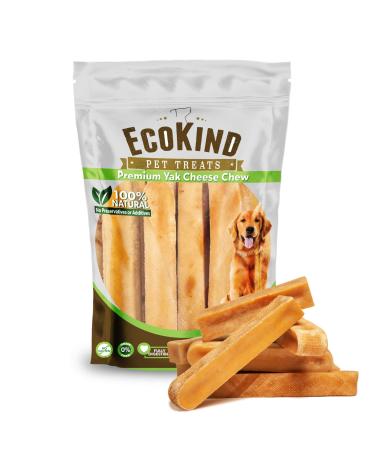 EcoKind Pet Treats Gold Yak Dog Chews | Grade A Quality, Healthy & Safe for Dogs, Odorless, Treat for Dogs, Keeps Dogs Busy & Enjoying, Indoors & Outdoor Use 1 lb. Bag
