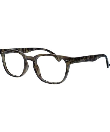 Buy Black Brown Gray Wrap Reading Glasses - 3-Pack Gregory Peck Style for Men & Women - +2.50 Diopters RRR14-12T7 - Buy Online on GoSupps.com