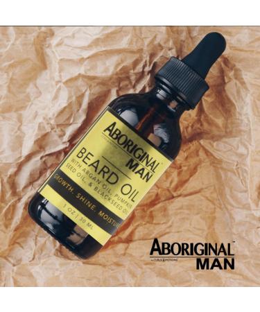 Curls & Potions Aboriginal Man Beard Oil | Promotes Growth Softens & Moisturizes Beard | International Shipping Available - Buy Online on GoSupps.com