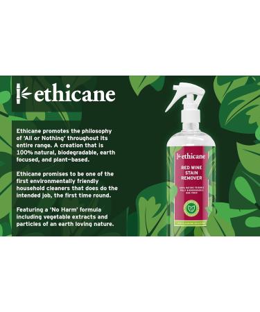ethicane - Eco-friendly Red Wine Stain Remover 500ml | Powerful Plant based non toxic formula Clear - Buy Online on GoSupps.com