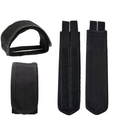Outgeek Bike Pedal Straps - 1 Pair Black Fixed Gear Pedal Toe Clips - Buy Online on GoSupps.com