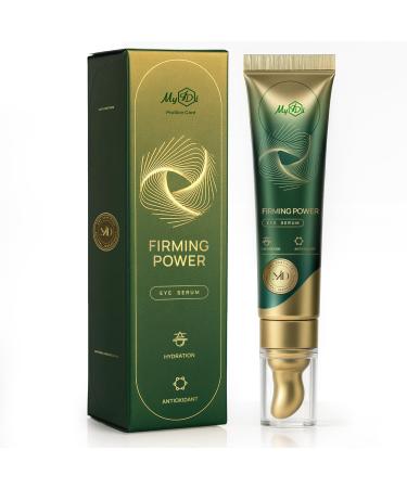 MyIDi Firming Power Under Eye Serum - Hydrating Dark Circle Eye Cream with Caffeine & Vitamin C & E - Anti Aging & Repairing - Vegan & Cruelty-Free 15 ml