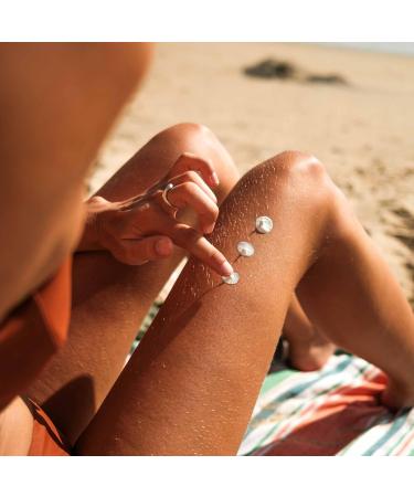 Suntribe Natural Mineral Sport Sunscreen SPF 50 - 100 ml Organic - 100% Natural & Reef Safe Non-Nano Mineral UV Filters Highly Water & Sweat Resistant - Brilliant White - Buy Online on GoSupps.com