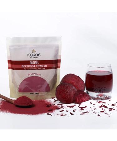 CROW Coconut Natural Natir l Beetroot powder 200g - Buy Online on GoSupps.com