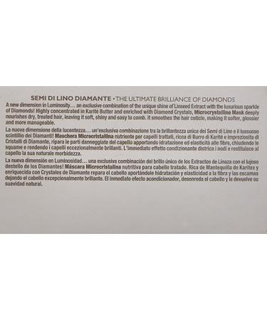 ALFAPARF Semi Di Lino Diamond Illuminating Mask for Unisex 7.05-Ounce - Buy Online on GoSupps.com