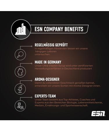 ESN Ultra Vitamin Syrup Cola - 65ml | Vitamins for 6 Liters of Ready-to-Drink Beverage | International Shipping Available - Buy Online on GoSupps.com