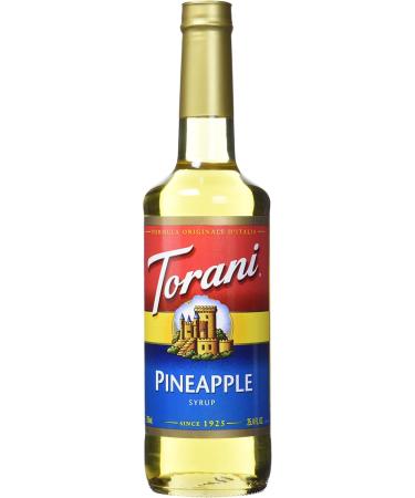 Torani Strawberry Flavour Syrup 750ml PET & Pineapple Flavour Syrup 750 Milliliter - Buy Online on GoSupps.com