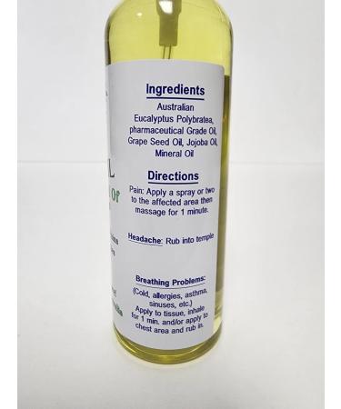 Natural Health Relief Oil - Imported Australian Eucalyptus Blend | Made in USA - Buy Online on GoSupps.com