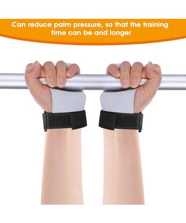 Buy Definitely Grippads for Kids | Cross Training & Gymnastics Hand Grips | Leather Pull-Up Gloves & Fitness Set - Perfect for Youth Training - Buy Online on GoSupps.com