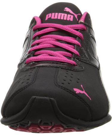 PUMA Women's Tazon 6 WN's FM Cross-Trainer Shoe - Black/Silver/Beetroot Purple - Size 7 - Buy Online on GoSupps.com