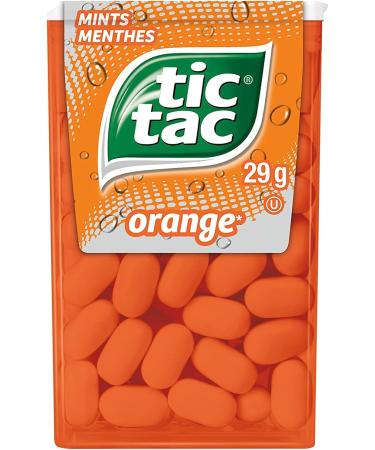 TIC TAC Mints Orange 29g Singles 12 Count Bulk Candy Mints 6 Boxes 2.2 Kilograms Orange 12 Count (Pack of 6) - Buy Online on GoSupps.com