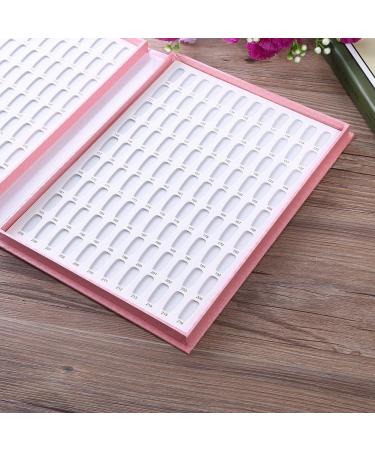 2 Types 216 Colors Nail Gel Color Card Nail Polish Display Chart Book Nail display album (Pink) - Buy Online on GoSupps.com