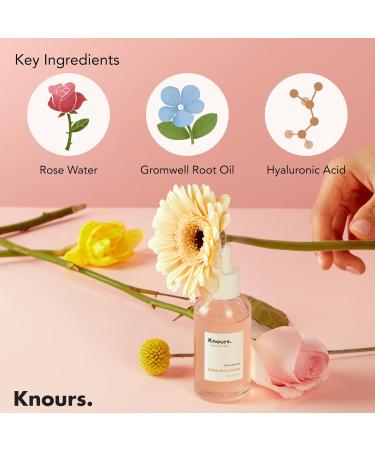 Buy Balancing 5HA Gromwell Root Oil Bubble Burst Serum | Rose Water Niacinamide Clean Beauty for Glowing Skin - Buy Online on GoSupps.com