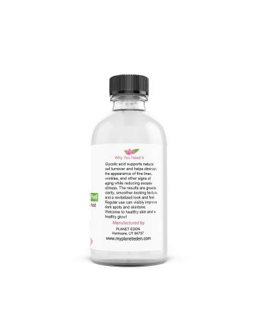 Planet Eden 50% Glycolic Acid Skin Peel Kit with Fan Brush - Targets Fine Lines Wrinkles Sun Damage Scars Dull Skin - Buy Online on GoSupps.com