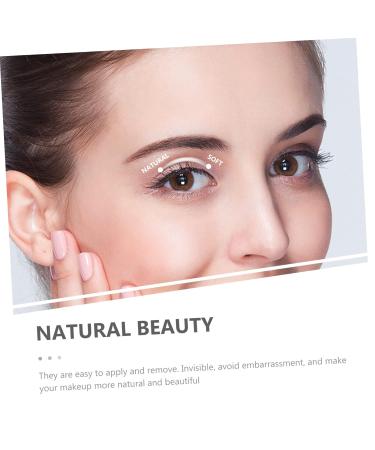 DRESSOOS 2 Lace Double Eyelid Sticker Stickers Makeup Tools Self Eye Makeup Tool Woman Accessories Invisible 8x6.5cm As Shown - Buy Online on GoSupps.com