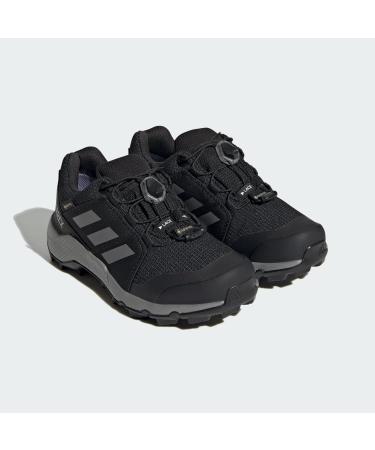 Buy adidas Unisex Kids' Terrex Gore-Tex Hiking Shoes - Low (38 EU) in Core Black & Grey | International Shipping Available - Buy Online on GoSupps.com