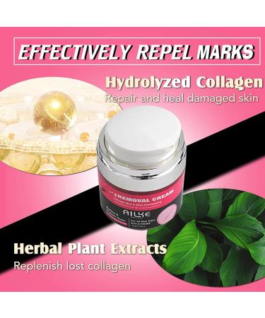  AILKE BOOST LUSTER AILKE Acne Scar Removal Cream Stretch Mark Remove Cream Repair Damage Skin Clean Skin with Herbal Extracts Hydrolyzed Collagen 65 ml (Pack of 1) - Buy Online on GoSupps.com