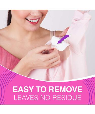 100 Pack Underarm Sweat Pads - Disposable Armpit Shields for Hyperhidrosis - Invisible Dress Guards for Men and Women - Beige - Buy Online on GoSupps.com