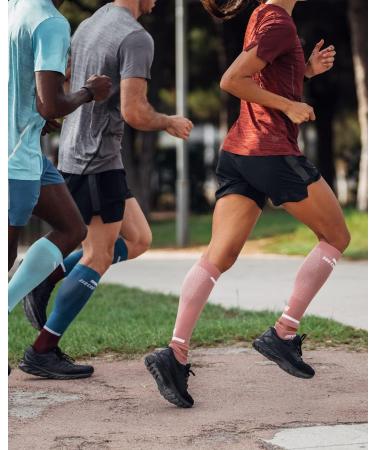 CEP Compression Calf Sleeves for Men - Enhance Muscle Activation | Stylish White Stulps for Optimal Performance - Buy Online on GoSupps.com