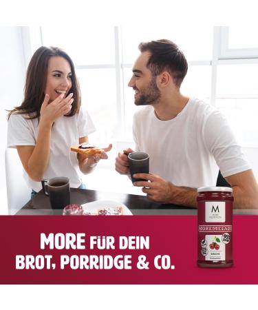 Buy MORE NUTRITION Moremelade Cherry - 4 x 240g Light Fruit Spread | International Shipping Available - Buy Online on GoSupps.com