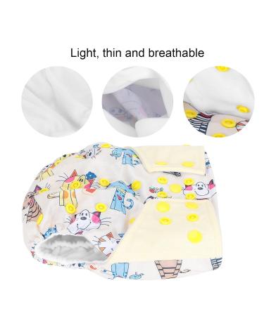 Reusable Baby Training Pants - Cartoon Breathable Pocket Diapers for Boys & Girls | Adjustable Washable & Eco-Friendly - Buy Online on GoSupps.com