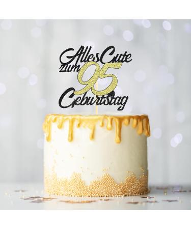 95th Birthday Cake Topper - Sumerk Happy 95th Birthday Decoration | Unique 95 Years Birthday Party Supplies for Boys Girls Men & Women - Buy Online on GoSupps.com