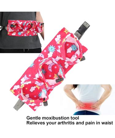 Natudeco Waist Belly Moxibustion Treatment Bag - Moxa Cloth Cover & Thermo Accessories for Beauty & Skin Care | Ideal for Winter & Autumn at Home - Buy Online on GoSupps.com